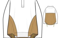 女装春夏正背面款式图，有哪些设计亮点？