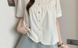 雪纺短袖短款怎么搭才显瘦时髦？