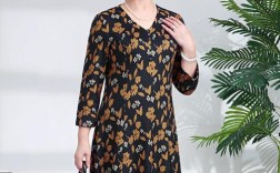 春日中老年连衣裙，选款有哪些讲究？