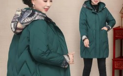 女装中长款棉衣外套女装