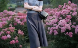 夏装上衣配长裙，怎么搭更显气质？