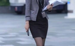 职业女装套装街拍视频，如何穿出职场高级感？