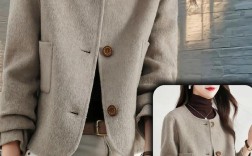 春夏短款毛呢外套，怎么选才显瘦？