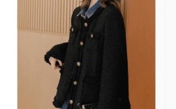 拉夏贝尔毛呢外套版型显瘦吗？