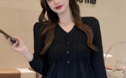 秋装长袖上衣图片，今年流行什么款式？