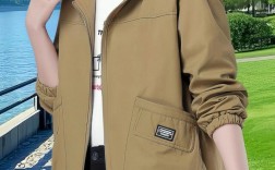 女装休闲短夹克搭配图片