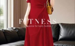 新款女装夏收腰连衣裙，显瘦效果如何？