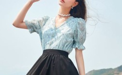 秋水伊人缕空短袖，镂空设计显瘦吗？