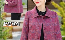 中老年秋装新款女装风衣