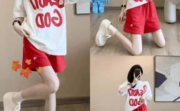 夏装短裤短袖套装怎么选显瘦？