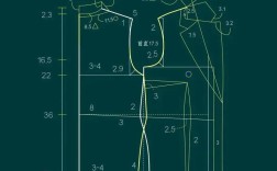 双排扣女装西服裁剪图如何精准绘制？