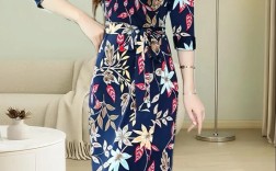 夏季新款女装连衣长裙