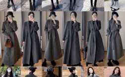 深灰冬天女装怎么搭好看？