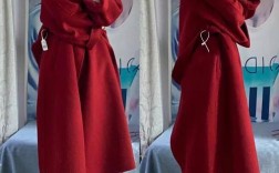 红色毛呢外衣图片，搭配什么更出彩？