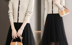 秋装连衣裙怎么搭？图片看不够？