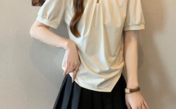 泡泡袖显瘦T恤，真藏肉还是显壮？