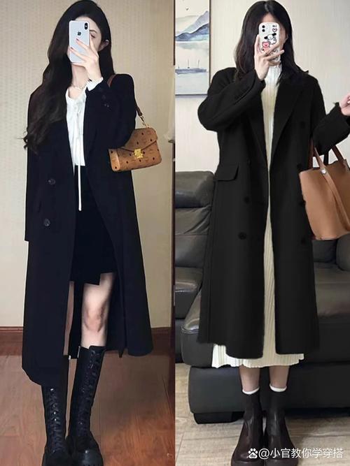 冬款女装长外套怎么搭好看？-图2