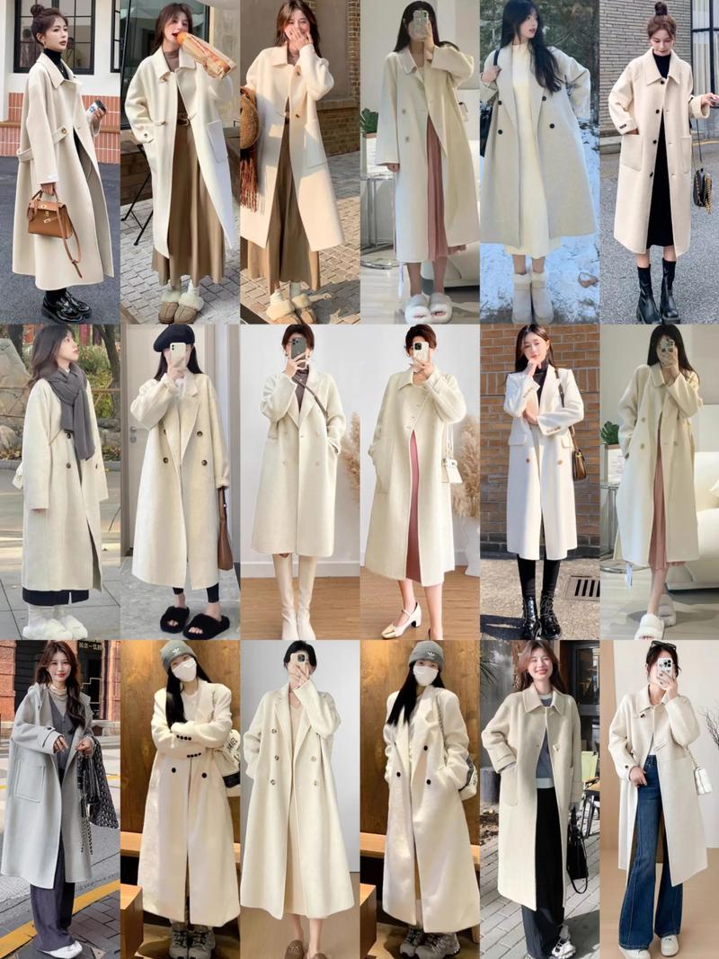 冬款女装长外套怎么搭好看？-图1