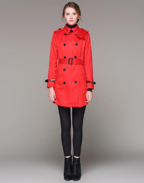 25岁红色女装新款外套，适合什么风格？-图3