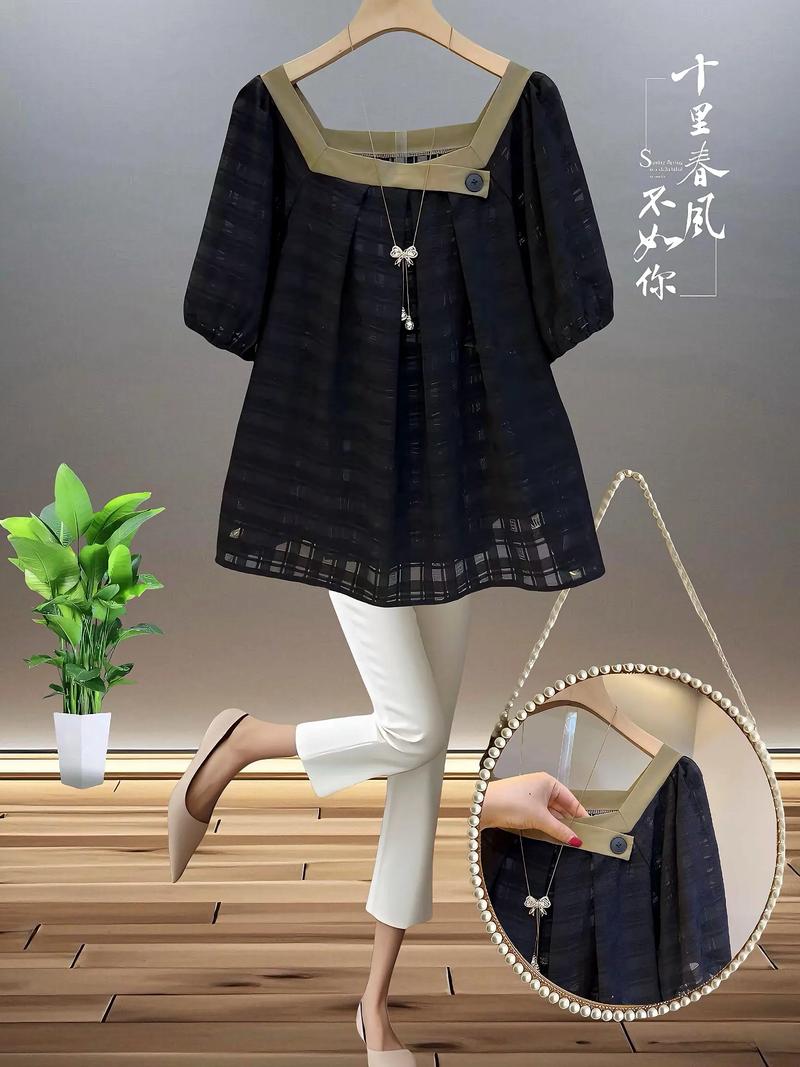 2025新款大码夏装显瘦吗？-图2