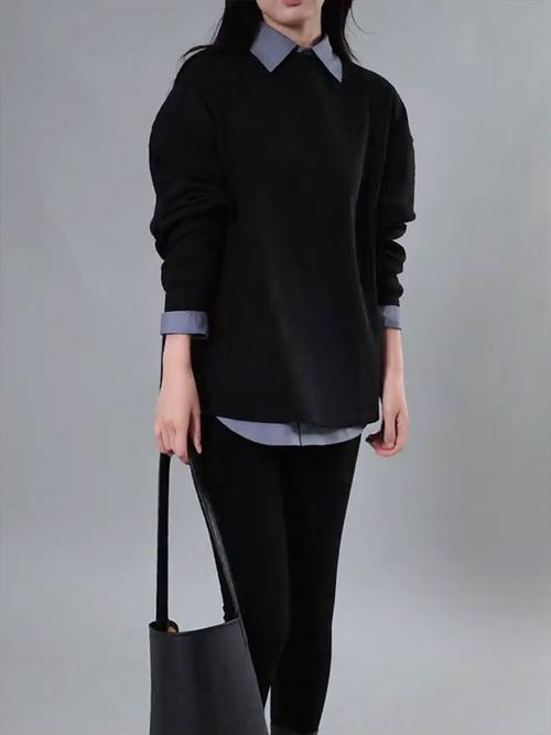 2025素颜女装新款秋，如何兼顾素雅与秋日实穿性？-图2