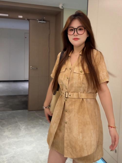 夏季胖女装搭配图片欣赏-图2