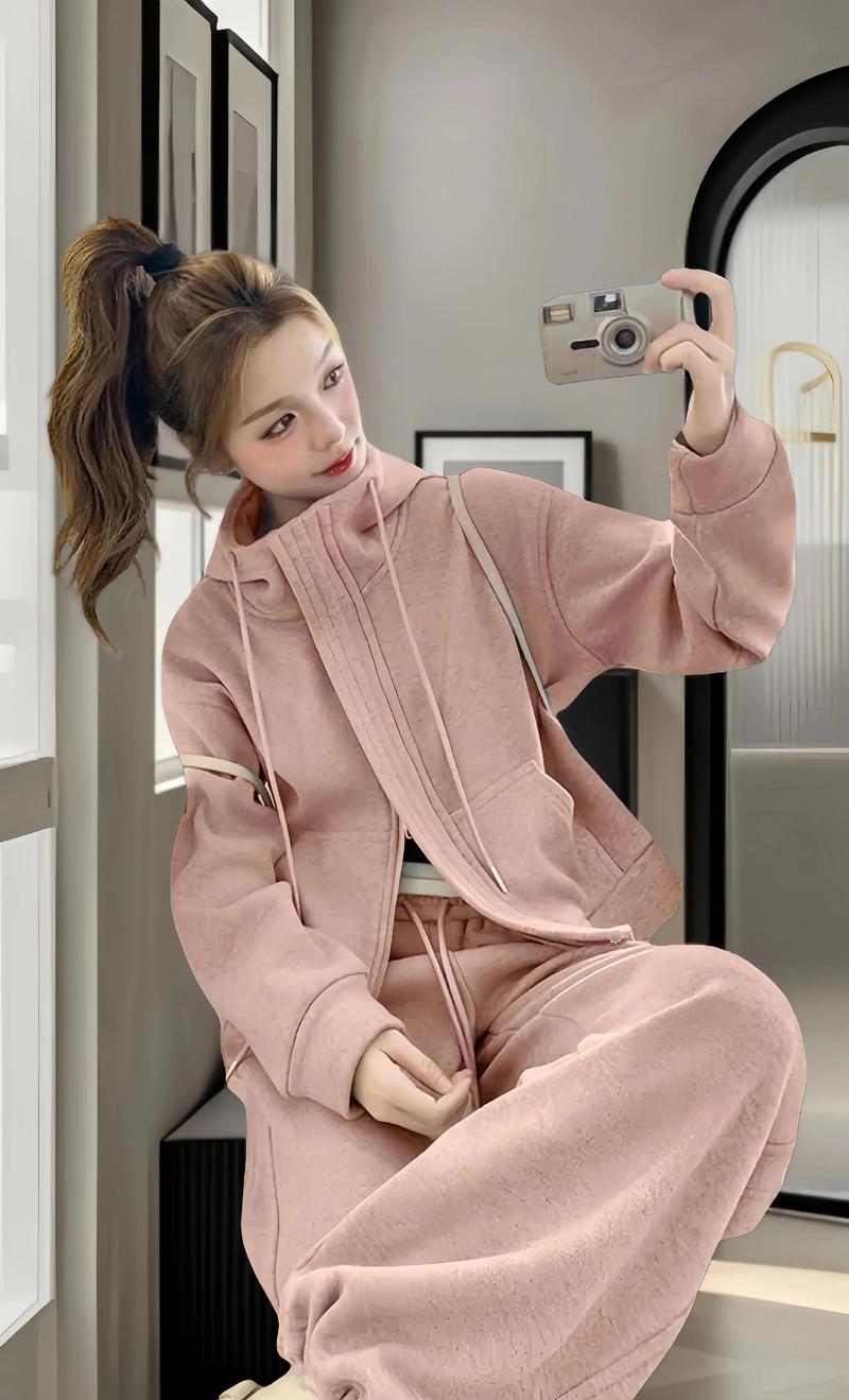 卫衣女装2025款套装-图2