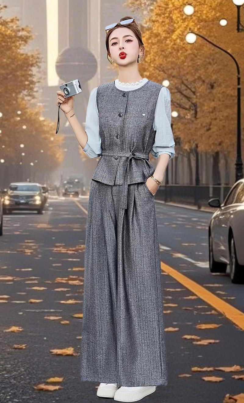 春天女装套装2025款-图2