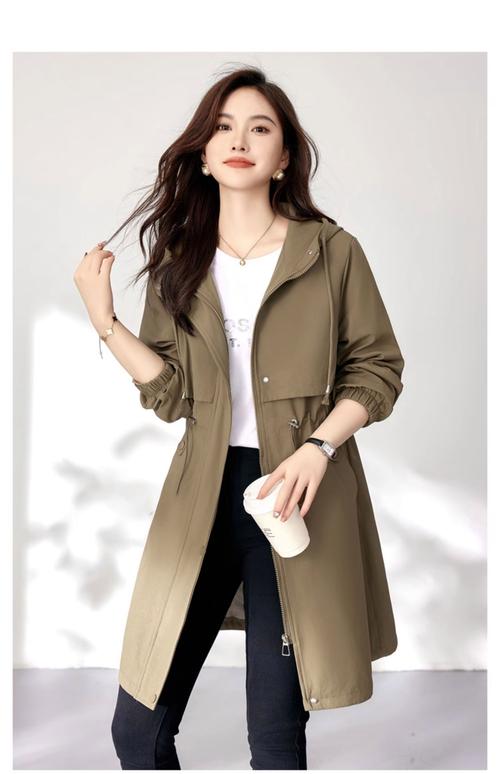 今年流行的女装风衣图片-图3