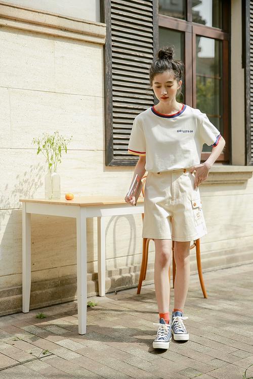 时尚女装搭配裤子 学生-图1