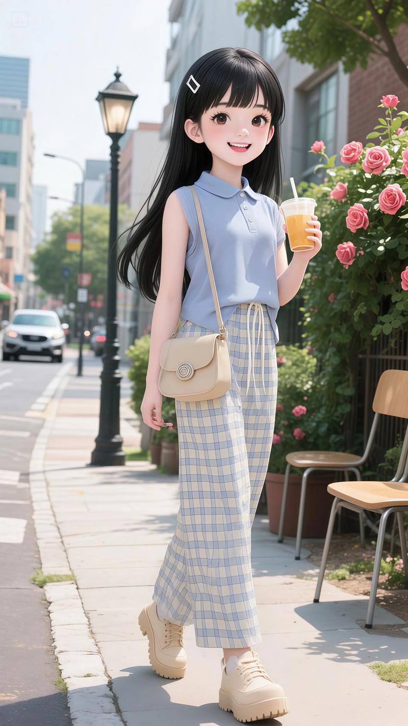 学院风女装搭配什么裤子-图3