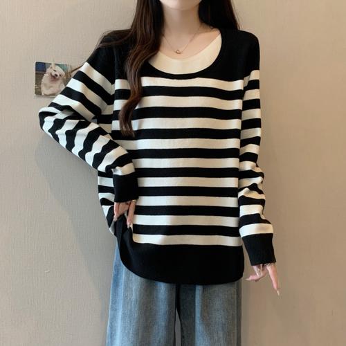 大码 女装 韩版 毛衣-图1