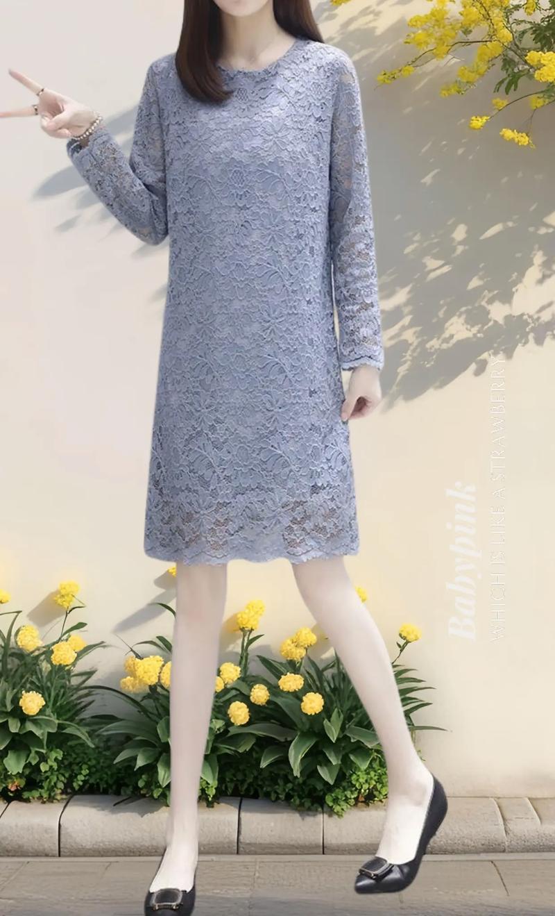 新款长袖连衣裙图片，哪款最值得入手？-图2