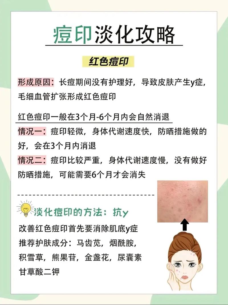 如何有效祛除红黑痘印？-图2