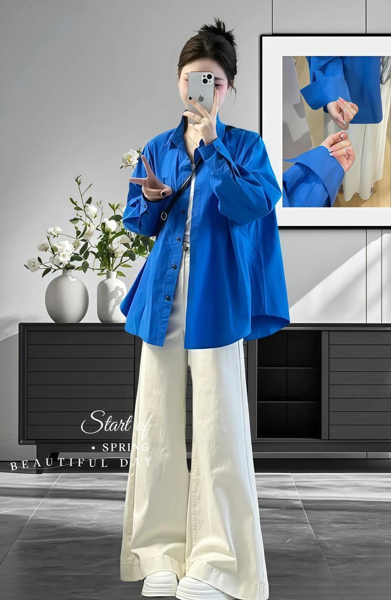 2025春夏海青蓝女装，如何穿出高级感？-图1