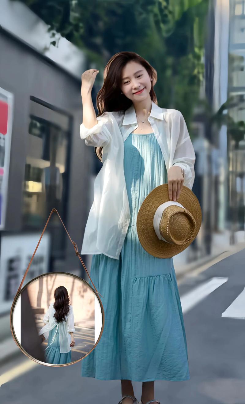 2025春夏海青蓝女装，如何穿出高级感？-图3