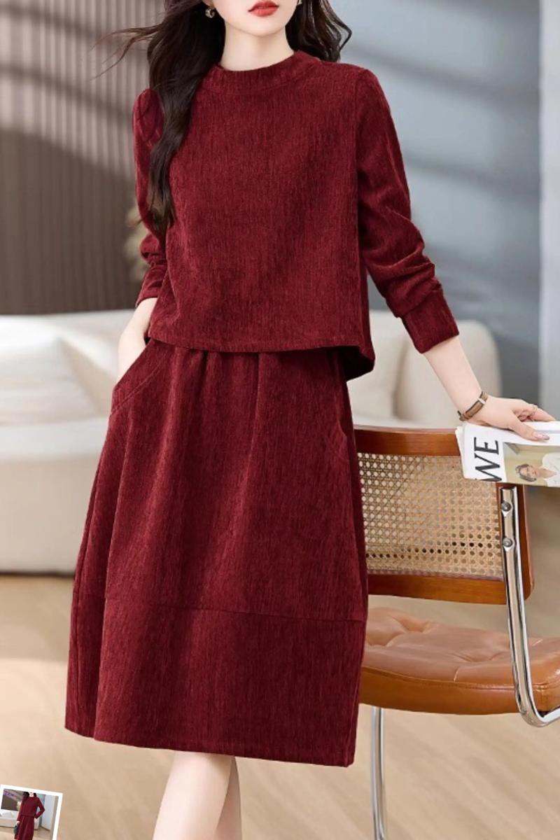 2025新款女装套装裙，设计亮点在哪里？-图1