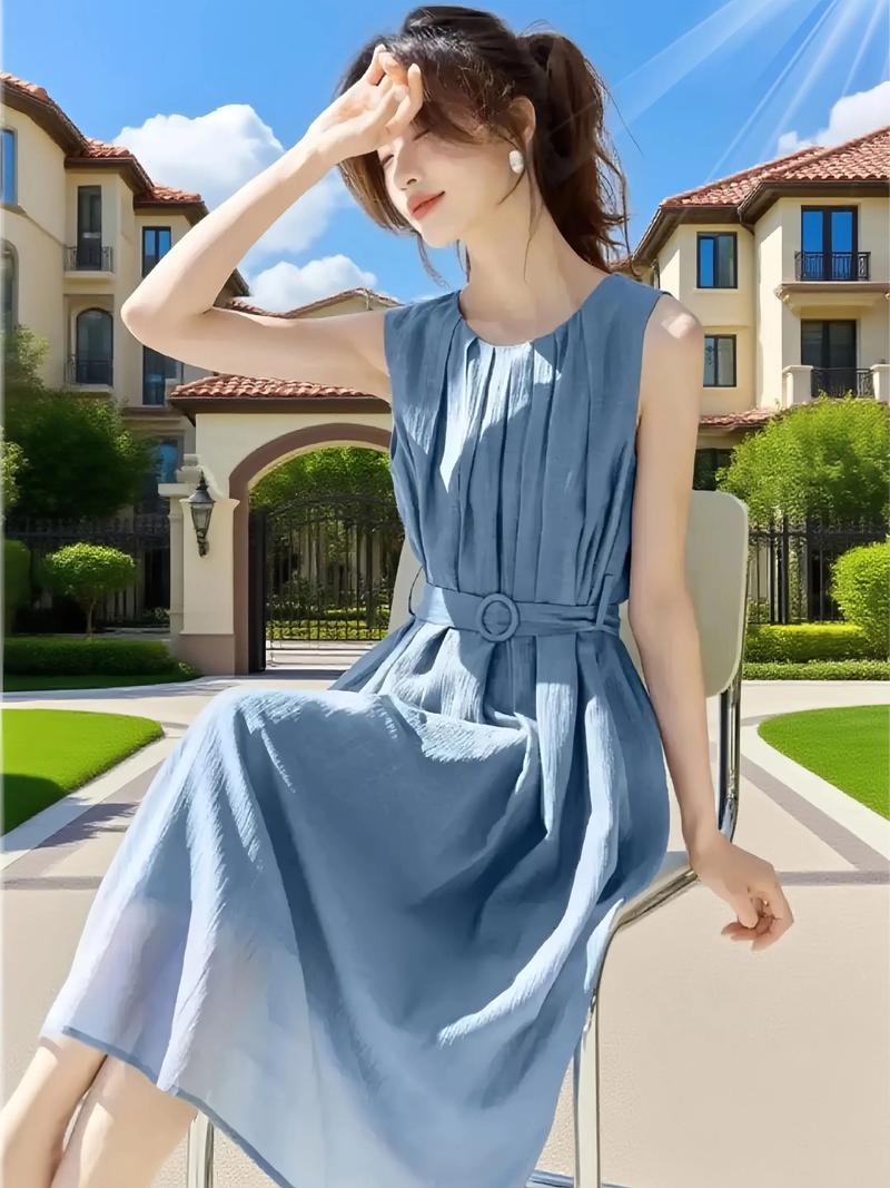 海青蓝2025夏装女装，主打什么风格？-图3