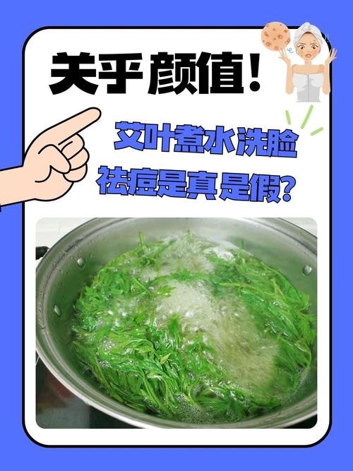 艾草煮水洗脸真能祛痘吗？-图2