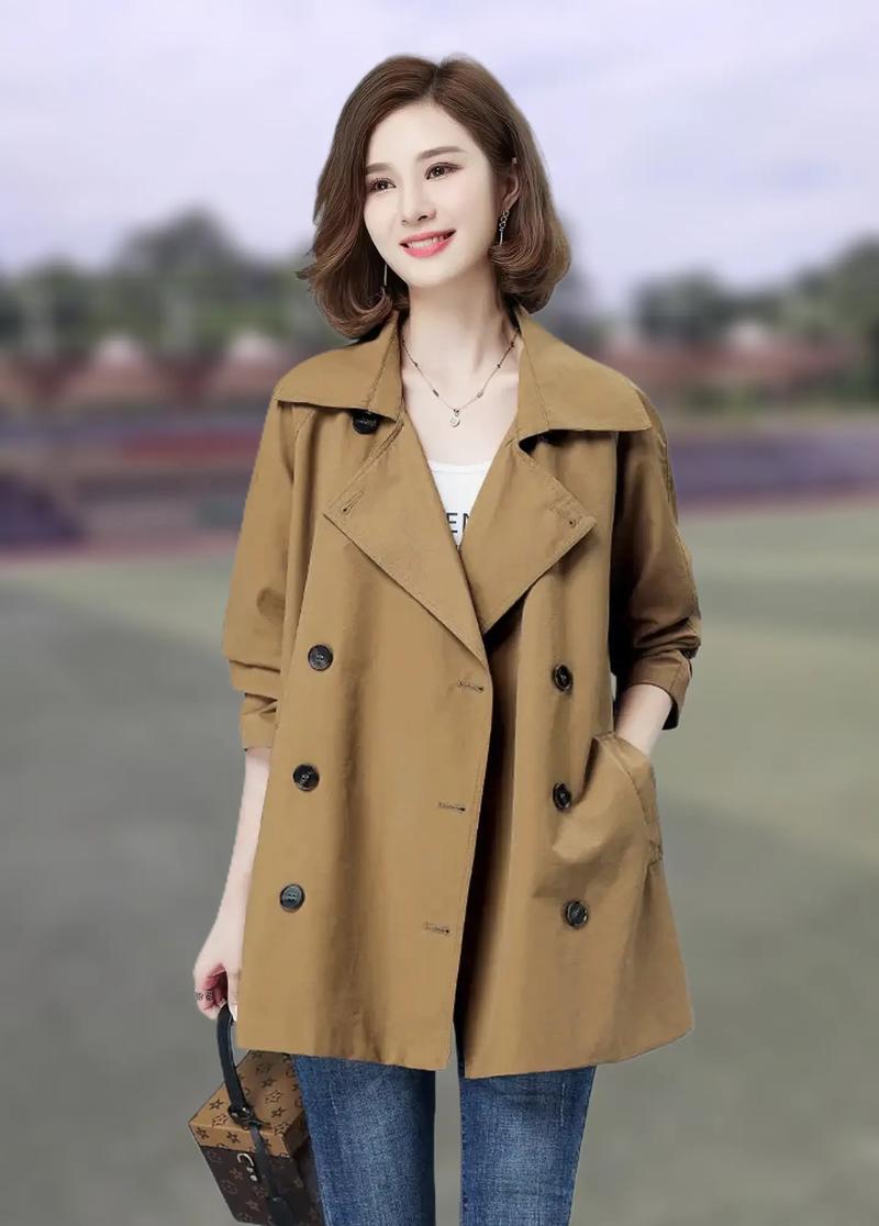 2025新款风衣女装，设计亮点有哪些？-图2