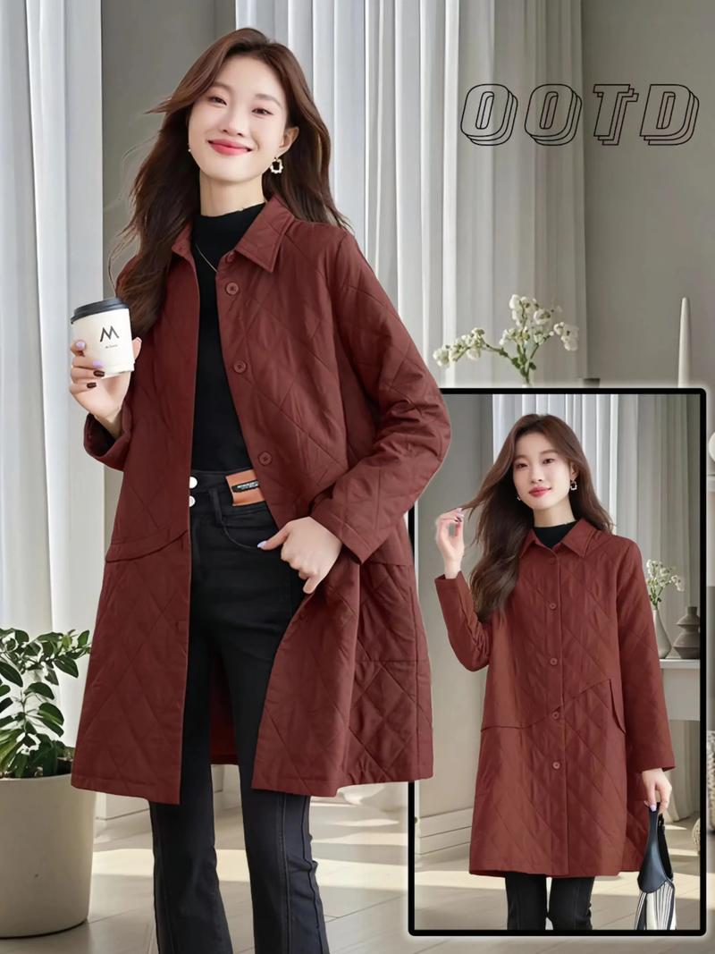 2025新款风衣女装，设计亮点有哪些？-图1