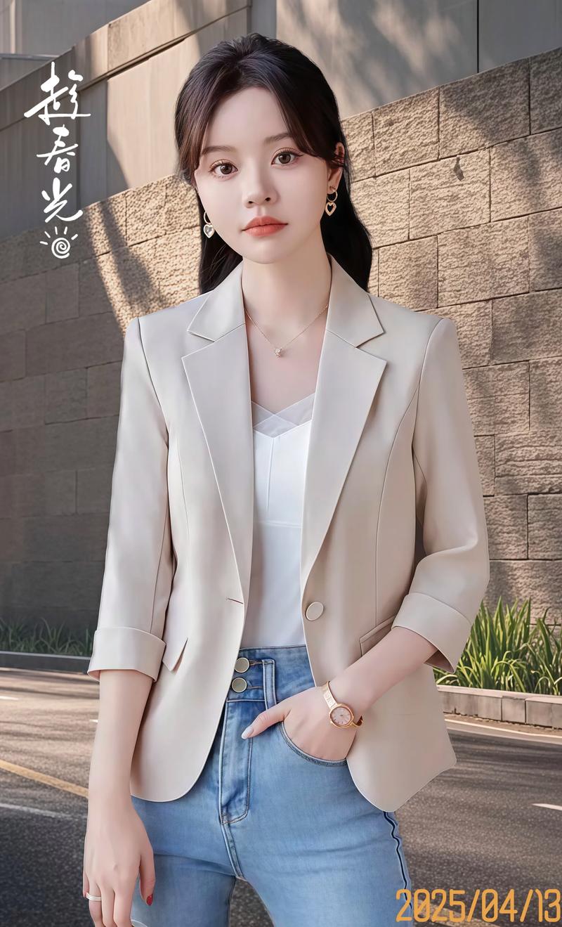 2025职业小西装怎么选才显瘦显气质？-图1