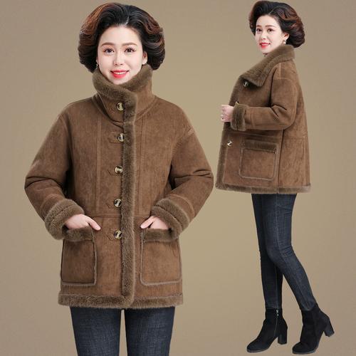 中老年冬季女装外套选款有哪些技巧？-图2