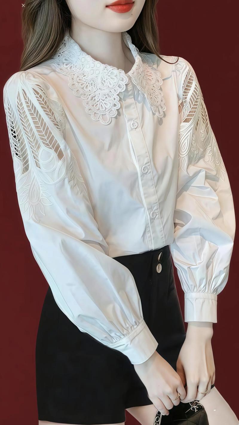 2025流行女装白衬衫，今年流行什么款？-图2