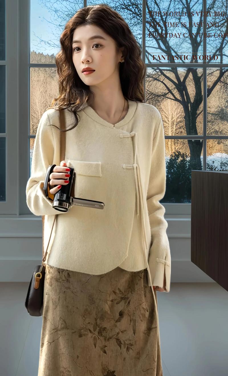 2025春秋搭配女装潮-图1