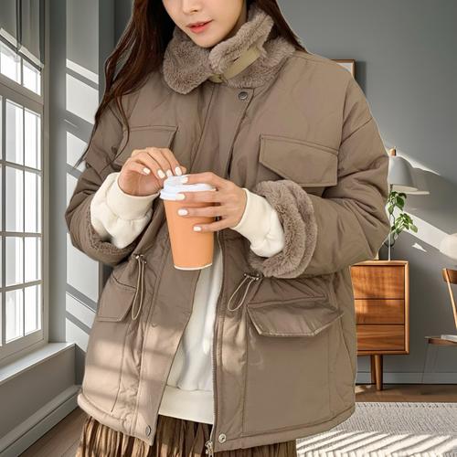 韩国 棉衣 外套 女装-图3