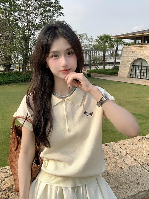 韩系女装学生中袖上衣-图2 韩系女装学生中袖上衣-图2