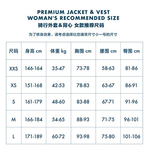 男女装尺码如何按体重快速对照?-图1 男女装尺码如何按体重快速对照?-图1