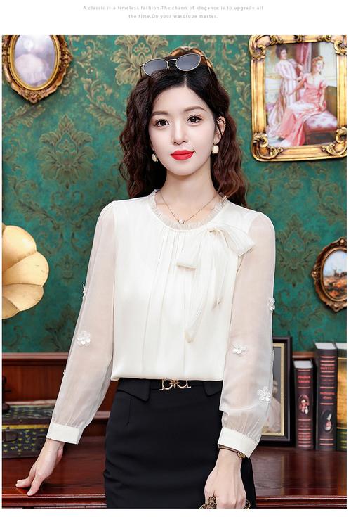 天猫女装立领衬衫，选款显瘦还是百搭？-图2