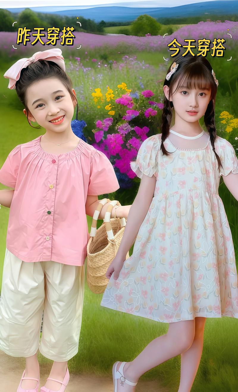 夏季时尚儿童女装，如何选对款式？-图3